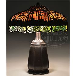 HANDEL HAWAIIAN SUNSET TABLE LAMP.