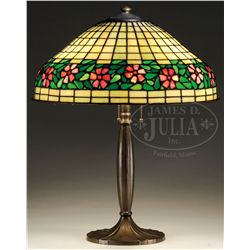 HANDEL LEADED LAMP.