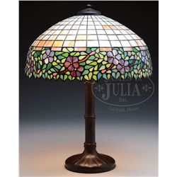 HANDEL LEADED LAMP.