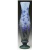 Image 2 : DAUM NANCY CAMEO & ENAMEL VASE.