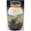 Image 1 : MULLER FRENCH CAMEO VASE.