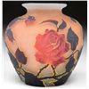 Image 1 : MULLER ROSE VASE.