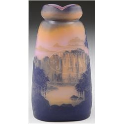 DEVEZ FRENCH CAMEO VASE.