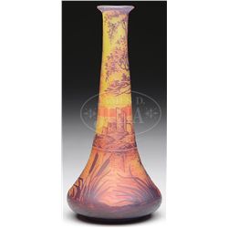 DEVEZ CAMEO VASE.