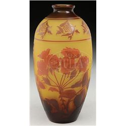 D'ARGENTAL FRENCH CAMEO VASE.
