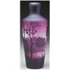 Image 1 : D'ARGENTAL CAMEO VASE.