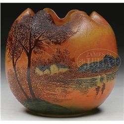 LEGRAS FRENCH ROSE BOWL.