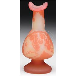 FRENCH CAMEO VASE.
