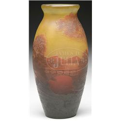 ARSALL FRENCH CAMEO VASE.