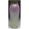 Image 2 : FLORAL DECORATED VASE.