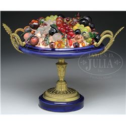 CZECHOSLOVAKIAN FRUIT LAMP.