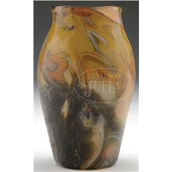 TIFFANY PAPERWEIGHT VASE.