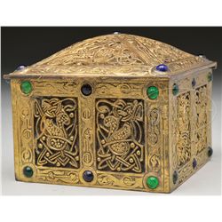 TIFFANY STUDIOS NINTH CENTURY INKWELL.