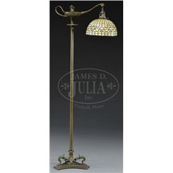 TIFFANY STUDIOS ACORN FLOOR LAMP.