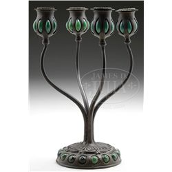 TIFFANY STUDIOS CANDELABRA.