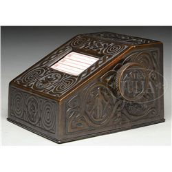TIFFANY STUDIOS ZODIAC ROLODEX.