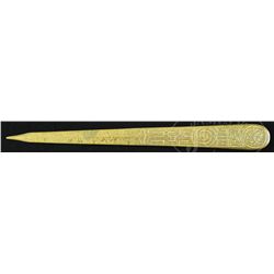 TIFFANY STUDIOS ZODIAC LETTER KNIFE.