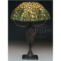 TIFFANY STUDIOS DAFFODIL TABLE LAMP.