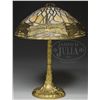 Image 3 : TIFFANY STUDIOS DRAGONFLY TABLE LAMP.