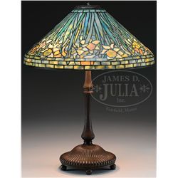 TIFFANY STUDIOS DAFFODIL TABLE LAMP.