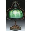 Image 1 : TIFFANY STUDIOS DAMASCENE LAMP.