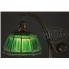 Image 4 : TIFFANY STUDIOS LINENFOLD FLOOR LAMP.