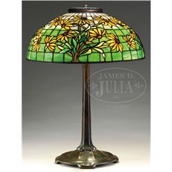 TIFFANY STUDIOS BLACK EYED SUSAN TABLE LAMP.
