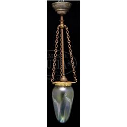 TIFFANY STUDIOS STALACTITE LAMP.