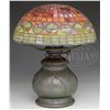 Image 2 : TIFFANY STUDIOS LEADED ACORN LAMP.