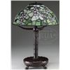 Image 3 : TIFFANY STUDIOS APPLE BLOSSOM TABLE LAMP.