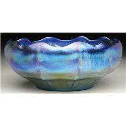 TIFFANY STUDIOS FAVRILE GLASS BOWL.