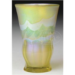 TIFFANY STUDIOS FAVRILE SHOT GLASS.