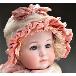 31" (76 CM) K*R 117 CHARACTER DOLL.