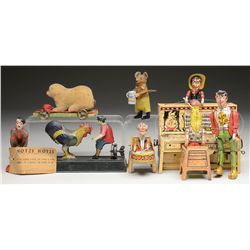 LOT OF MISC. MECH. TOYS.