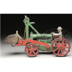 ARCADE FORDSON TRACTOR WITH BUCKET LOADER.