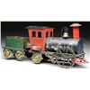Image 1 : RARE IVES CLOCKWORK "UNITED STATES" ENGINE & TENDER BELL TOY.