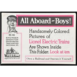 LOT OF TWO LIONEL PUBLICATIONS.