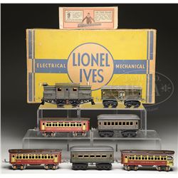 LIONEL/IVES BOXED TRAIN SET.