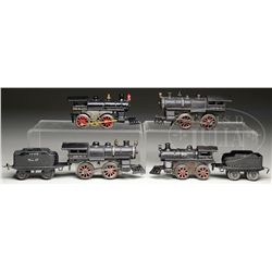 IVES ENGINE & COAL TENDER LOT.