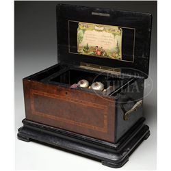 8" CYLINDER BOX WITH BELLS.