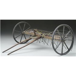 SALESMAN SAMPLE HAY RAKE.