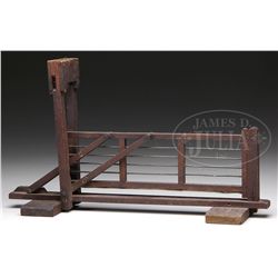 SALESMAN SAMPLE FARM GATE.