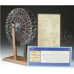 PATENT MODEL PADDLE WHEEL.