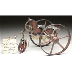 PATENT MODEL VELOCIPEDE.