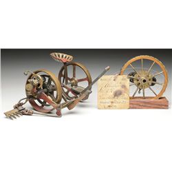 LOT OF 2 PATENT MODELS.