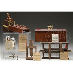 LOT OF 6 PATENT MODELS.