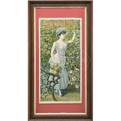 PRUNE NUGGET TOBACCO PAPER SIGN.