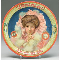 RAINIER BEER SERVING TRAY.