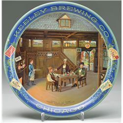 KEELEY BREWING CO. SERVING TRAY.