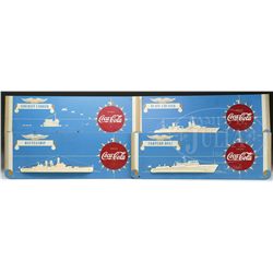 LOT OF NAVAL WARSHIP KAY DISPLAYS.